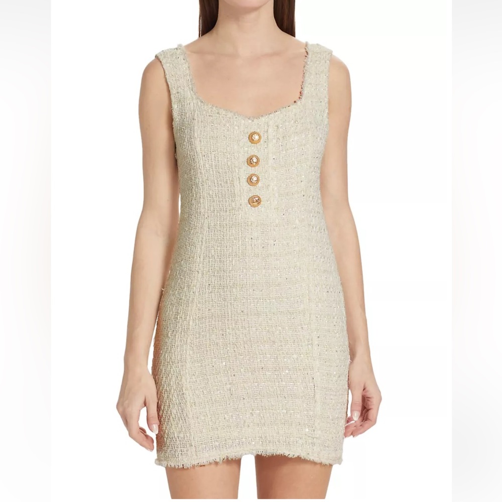 Generation Love Vanessa Tweed Minidress Size Small - Picture 2 of 7